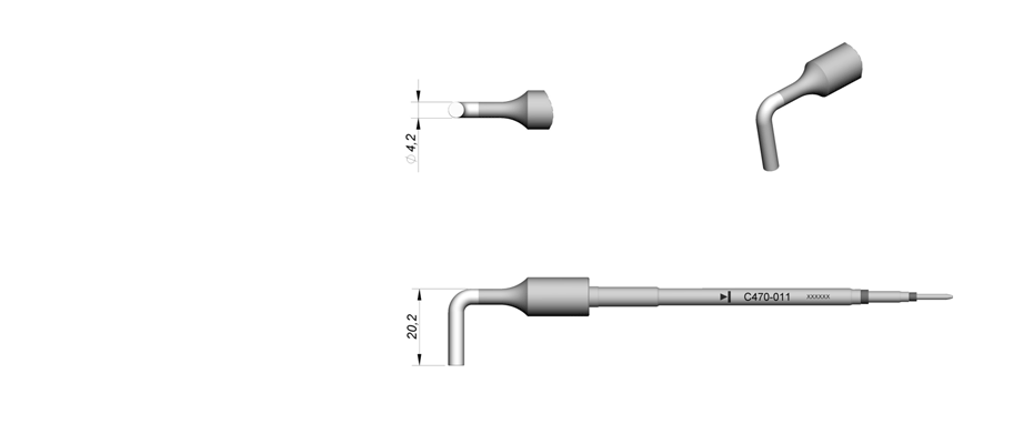 C470011 - Cartridge for T470 Comfort handpiece